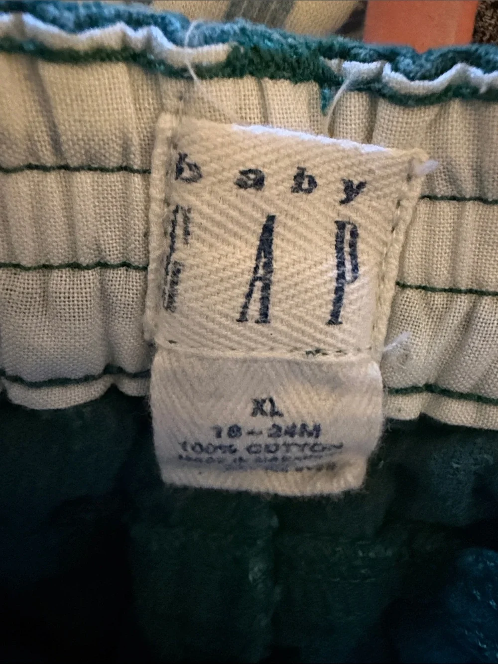 GAP Teal Corduroy Kids Pants